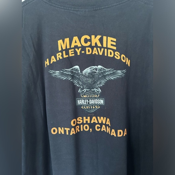 Mackie, Oshawa Harley Davidson Long Sleeve Tshirt - Picture 8 of 9